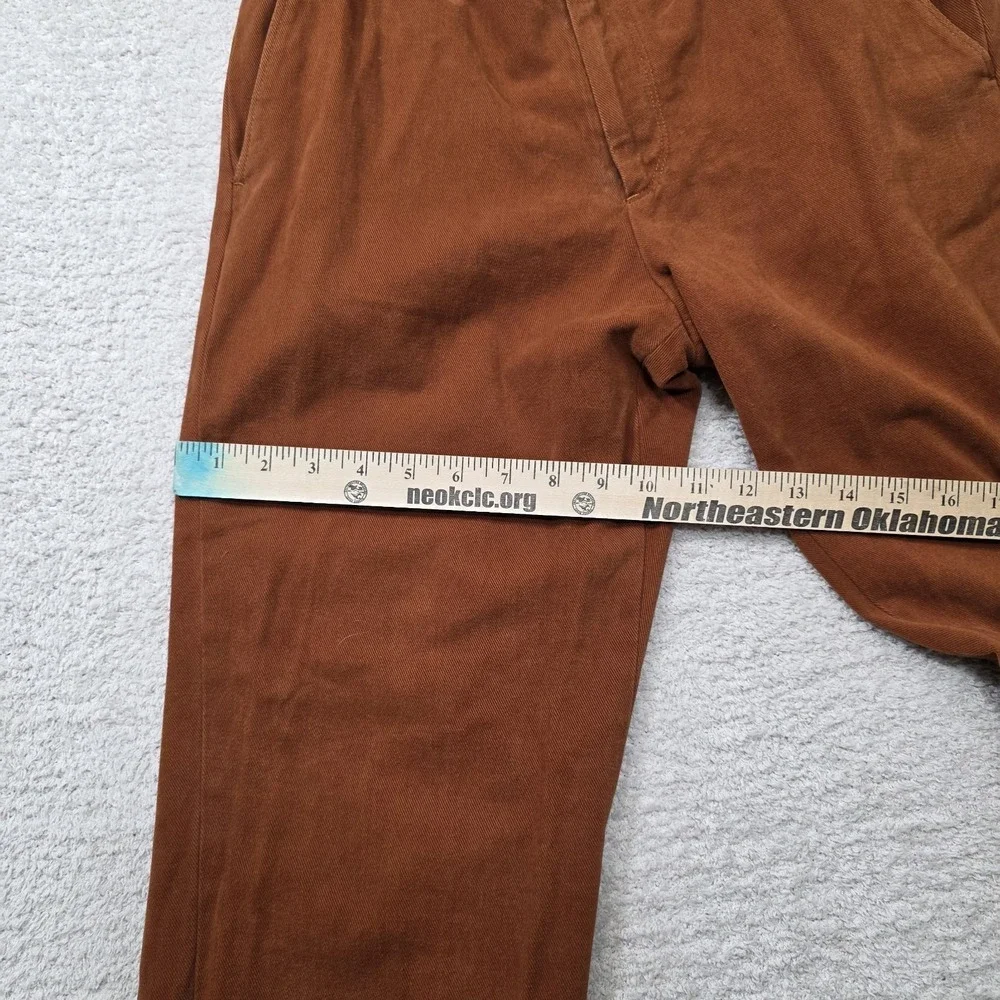 y2k‎ Paul & Shark Men's Corduroy Pants Brown Size 32x30 Regular Fit Straight Leg